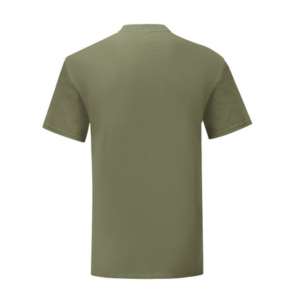 Classic Olive - Back - Fruit Of The Loom Mens Iconic 150 T-Shirt