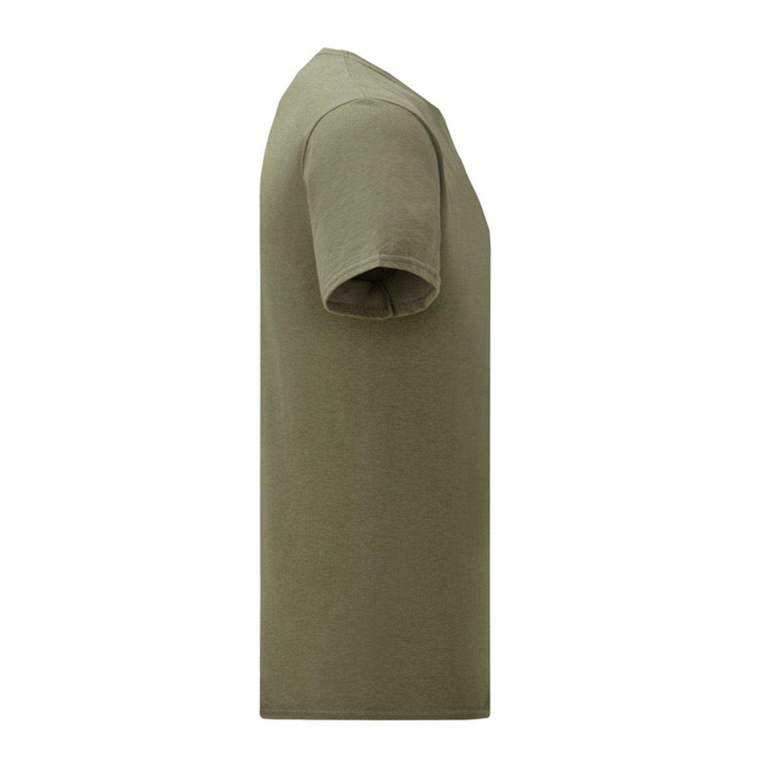 Classic Olive - Side - Fruit Of The Loom Mens Iconic 150 T-Shirt