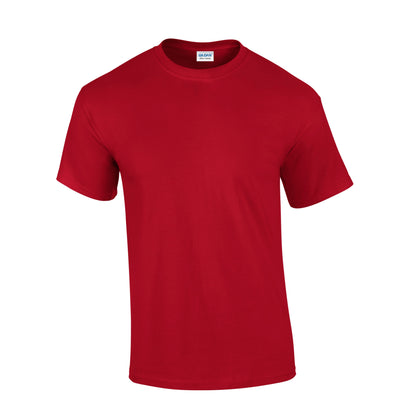 Cherry Red - Front - Gildan Unisex Adult Ultra Cotton T-Shirt