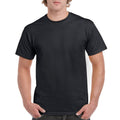 Black - Side - Gildan Unisex Adult Ultra Cotton T-Shirt