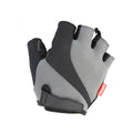 Grey-Black - Back - Spiro Unisex Adult Summer Fingerless Gloves