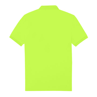 Acid Lime - Back - B&C Womens-Ladies My Eco Polo Shirt