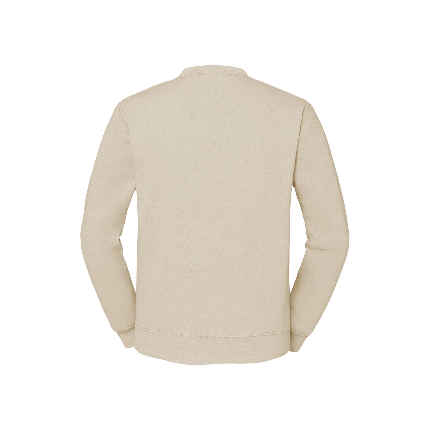 Natural - Back - Fruit of the Loom Mens Classic Set-in Sweatshirt