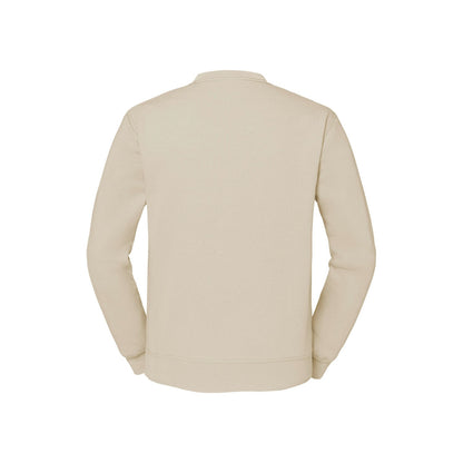 Natural - Back - Fruit of the Loom Mens Classic Set-in Sweatshirt