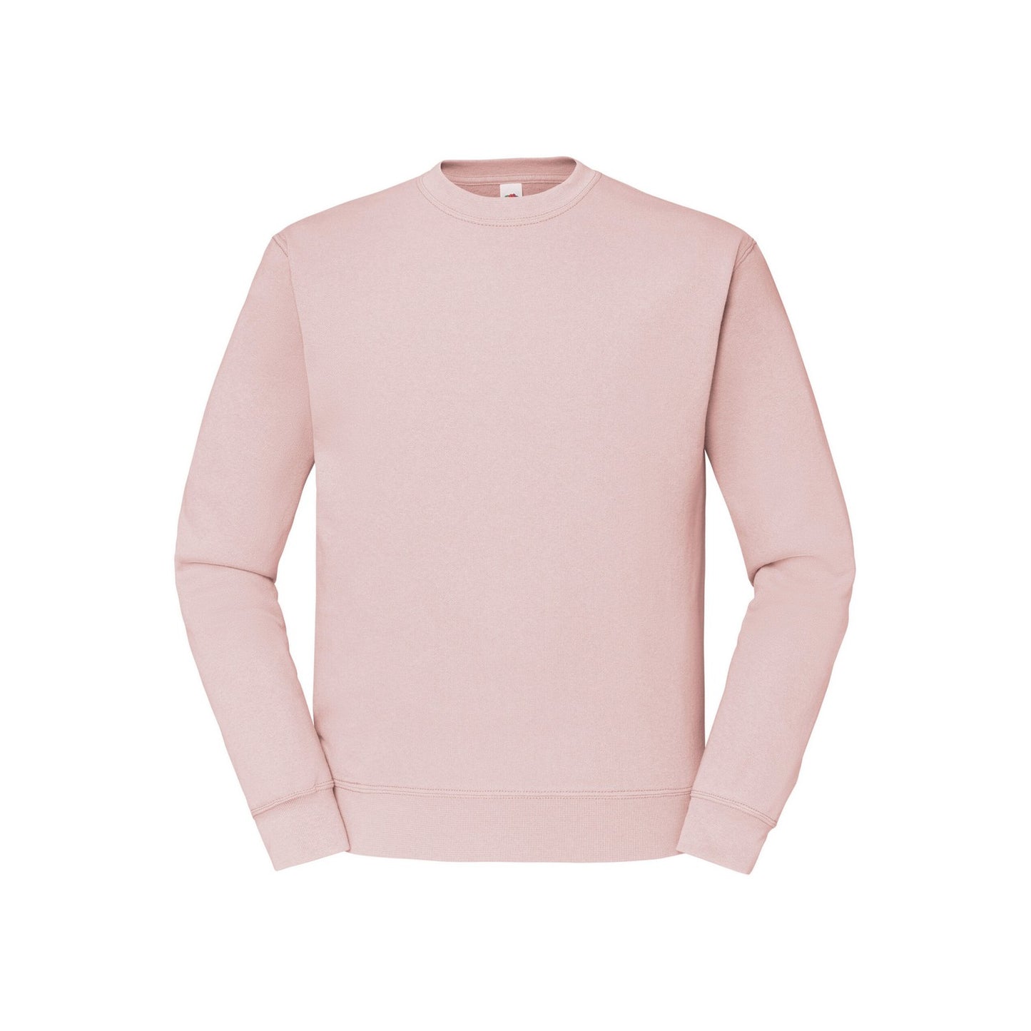 Powder Rose - Front - Fruit of the Loom Mens Classic Set-in Sweatshirt