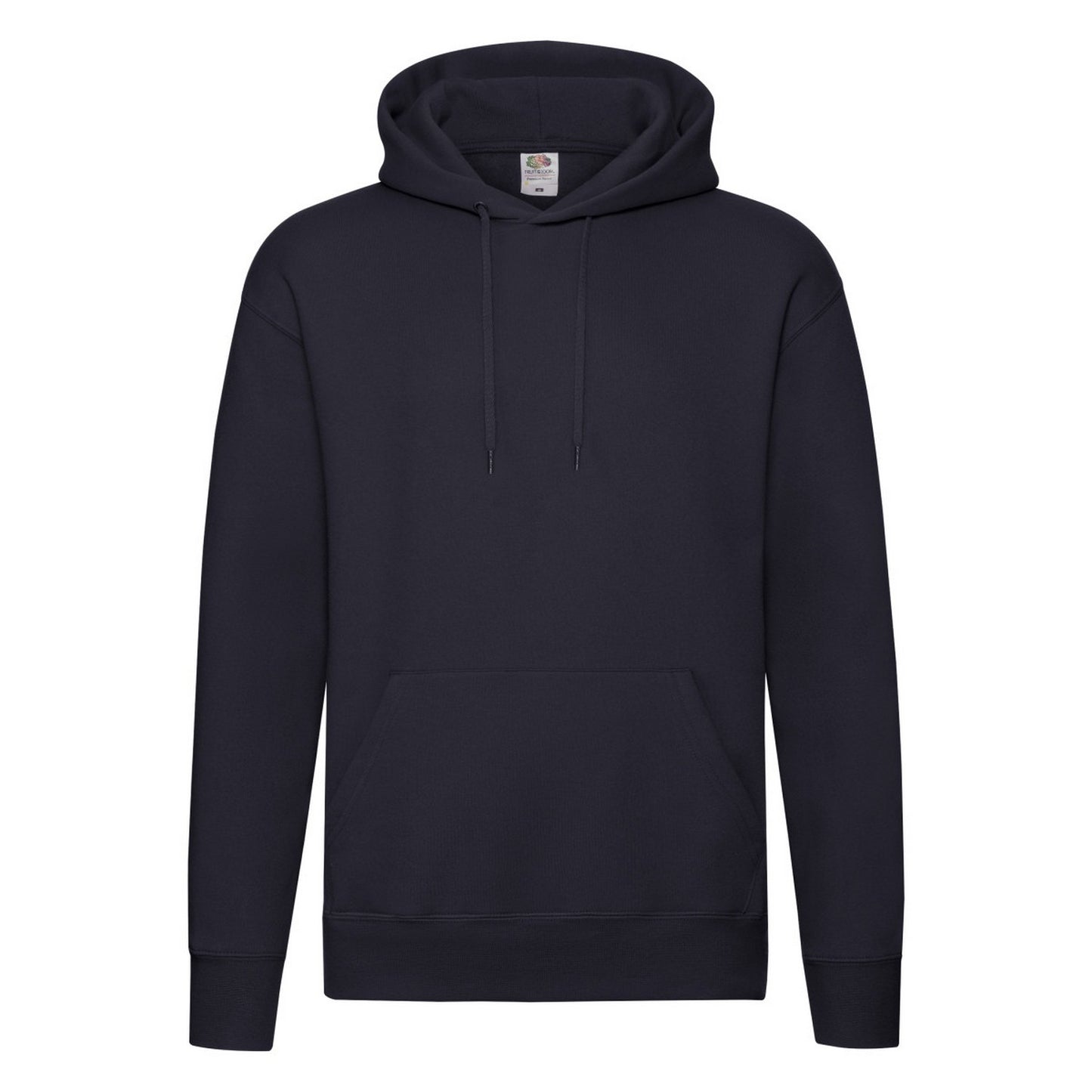 Deep Navy - Front - Fruit of the Loom Mens Premium Hoodie