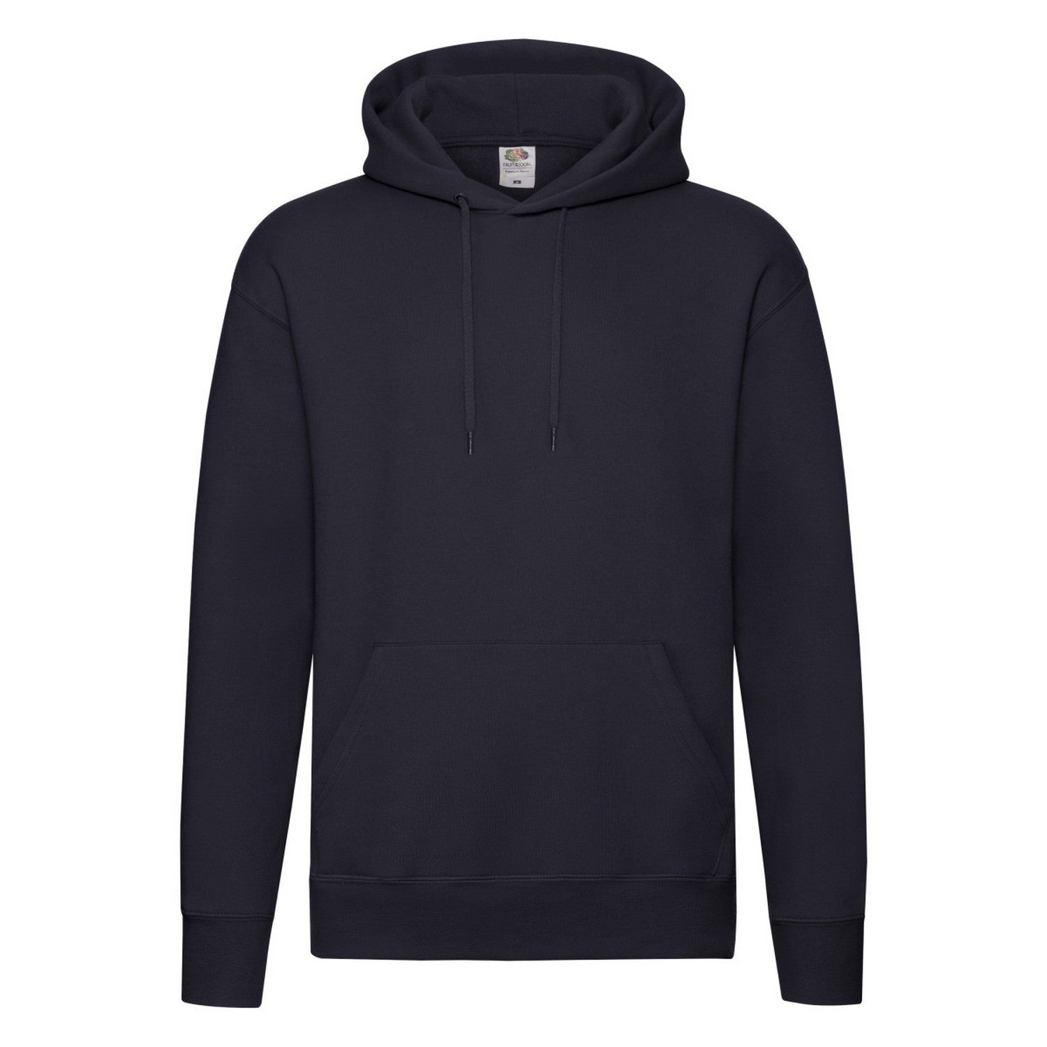 Deep Navy - Front - Fruit of the Loom Mens Premium Hoodie