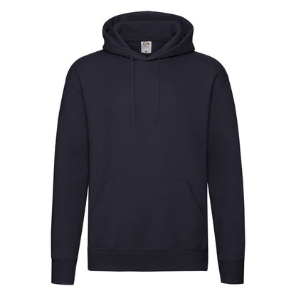 Deep Navy - Front - Fruit of the Loom Mens Premium Hoodie