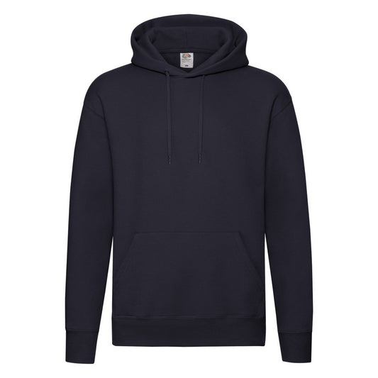 Deep Navy - Front - Fruit of the Loom Mens Premium Hoodie