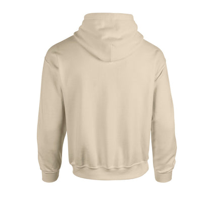 Sand - Back - Gildan Unisex Adult Heavy Blend Hoodie