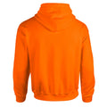 Safety Orange - Back - Gildan Unisex Adult Heavy Blend Hoodie