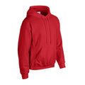 Red - Side - Gildan Unisex Adult Heavy Blend Hoodie