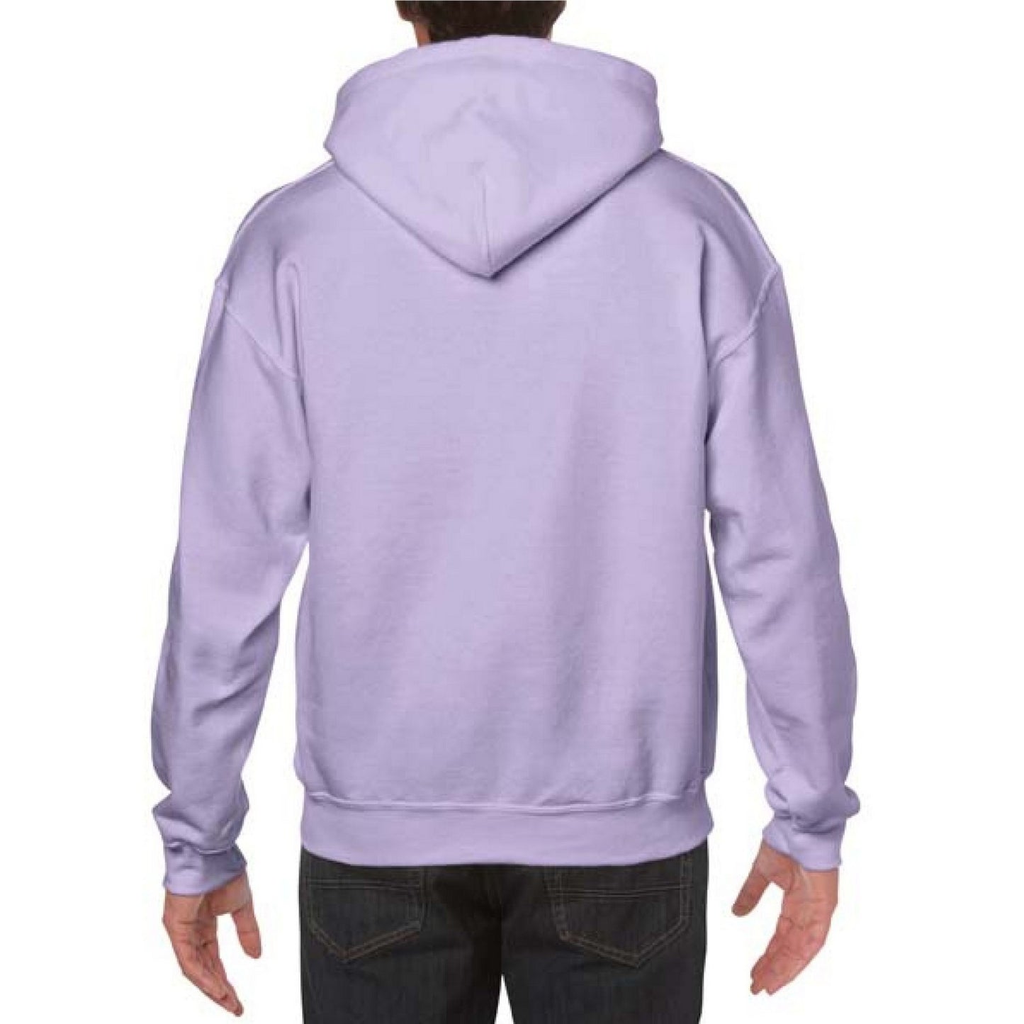 Orchid - Back - Gildan Unisex Adult Heavy Blend Hoodie