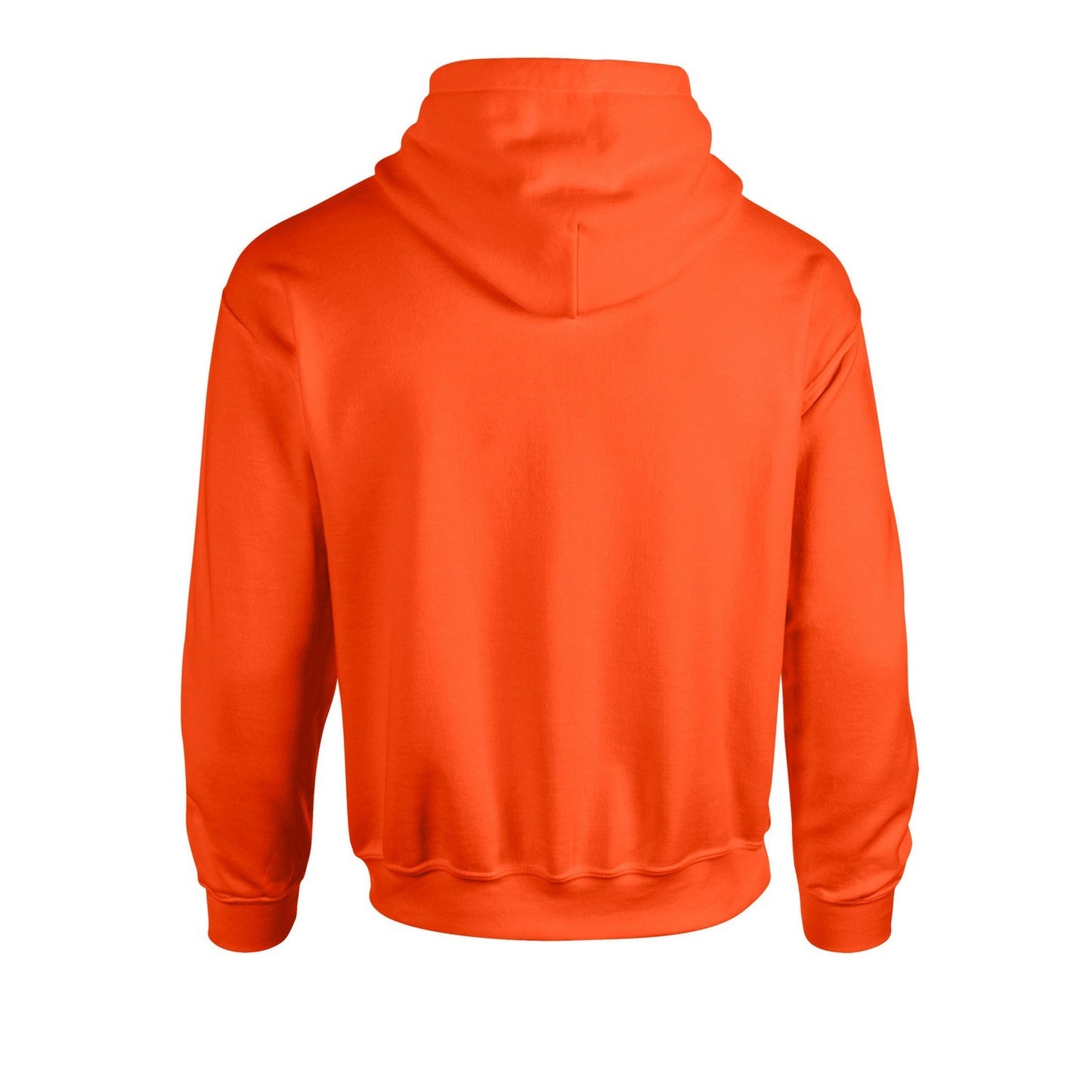 Orange - Back - Gildan Unisex Adult Heavy Blend Hoodie