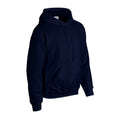 Navy - Side - Gildan Unisex Adult Heavy Blend Hoodie