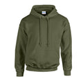 Military Green - Front - Gildan Unisex Adult Heavy Blend Hoodie