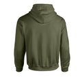 Military Green - Back - Gildan Unisex Adult Heavy Blend Hoodie