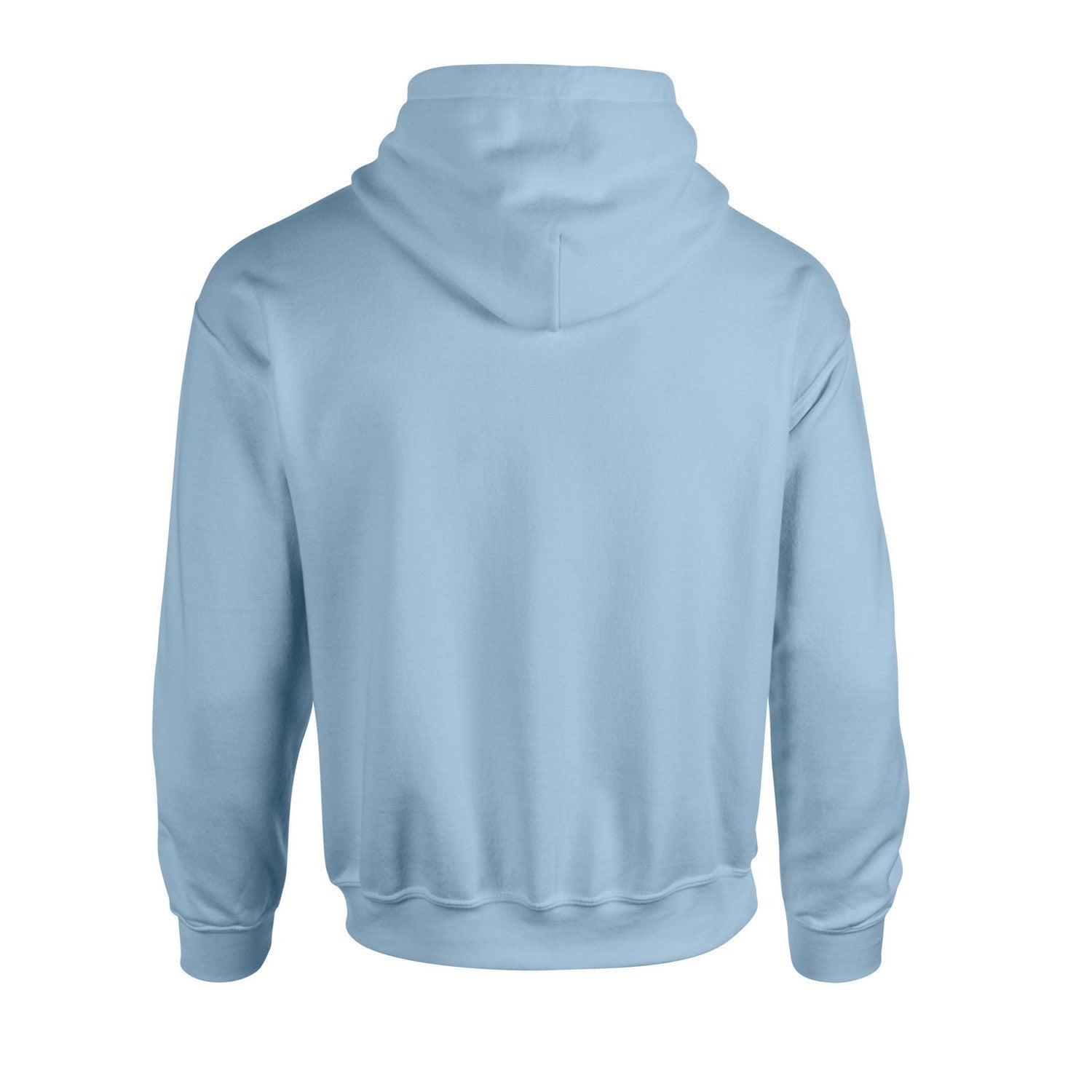 Light Blue - Back - Gildan Unisex Adult Heavy Blend Hoodie