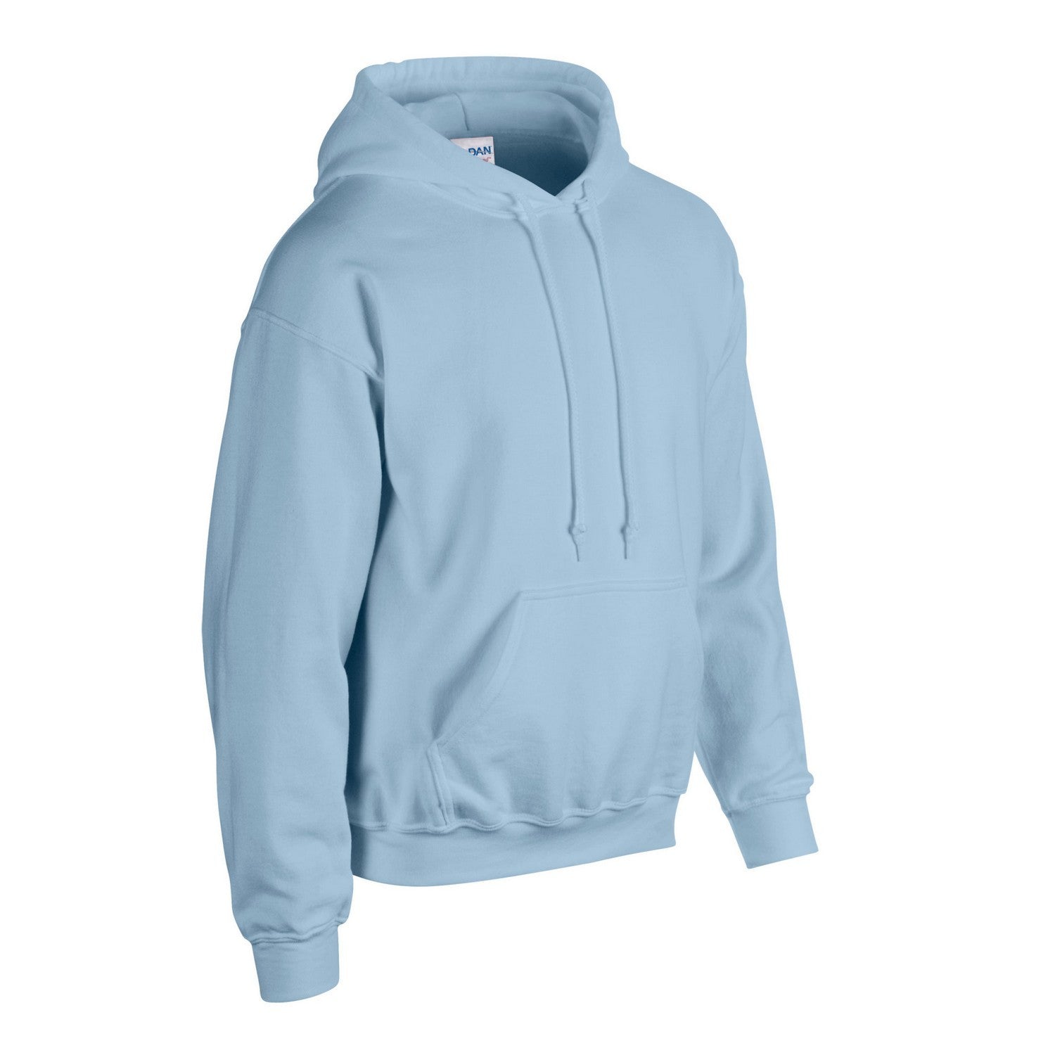 Light Blue - Side - Gildan Unisex Adult Heavy Blend Hoodie