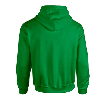 Irish Green - Back - Gildan Unisex Adult Heavy Blend Hoodie