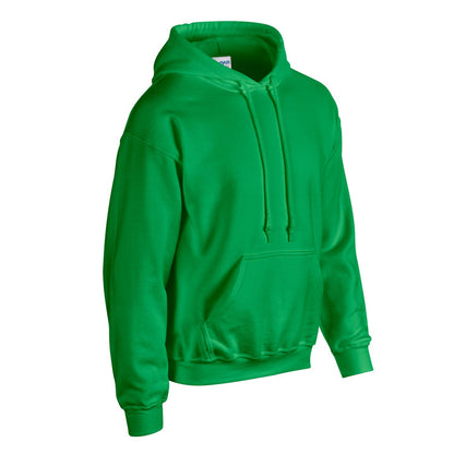 Irish Green - Side - Gildan Unisex Adult Heavy Blend Hoodie