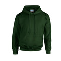 Forest Green - Front - Gildan Unisex Adult Heavy Blend Hoodie
