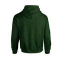 Forest Green - Back - Gildan Unisex Adult Heavy Blend Hoodie