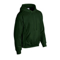 Forest Green - Side - Gildan Unisex Adult Heavy Blend Hoodie