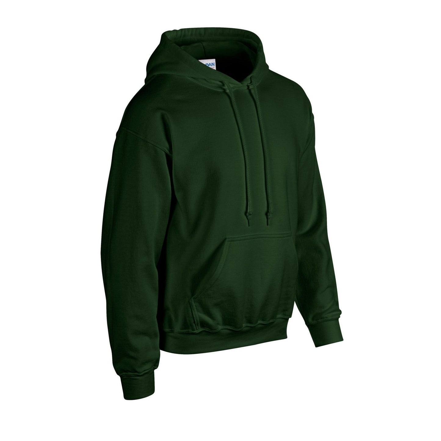 Forest Green - Side - Gildan Unisex Adult Heavy Blend Hoodie