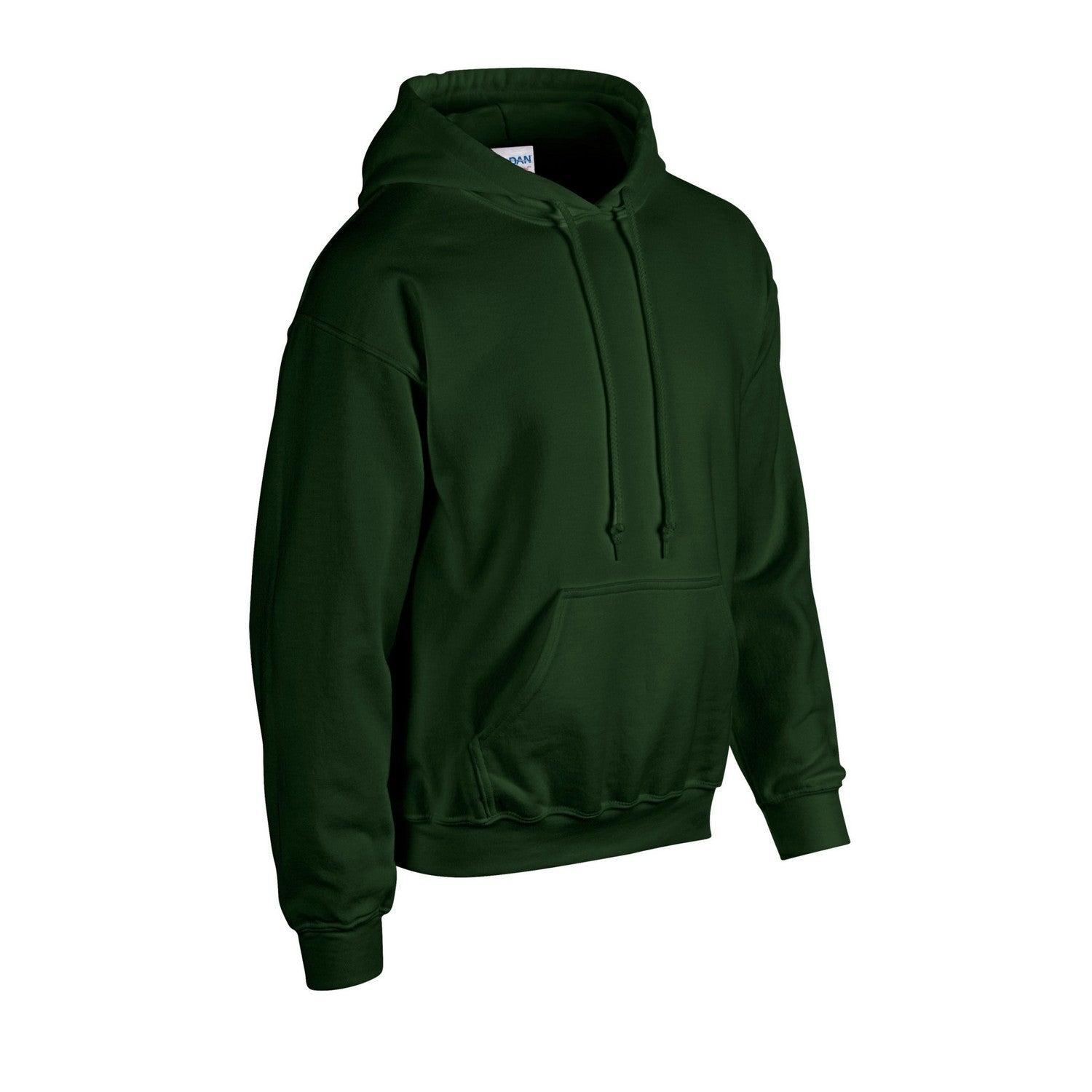 Forest Green - Side - Gildan Unisex Adult Heavy Blend Hoodie