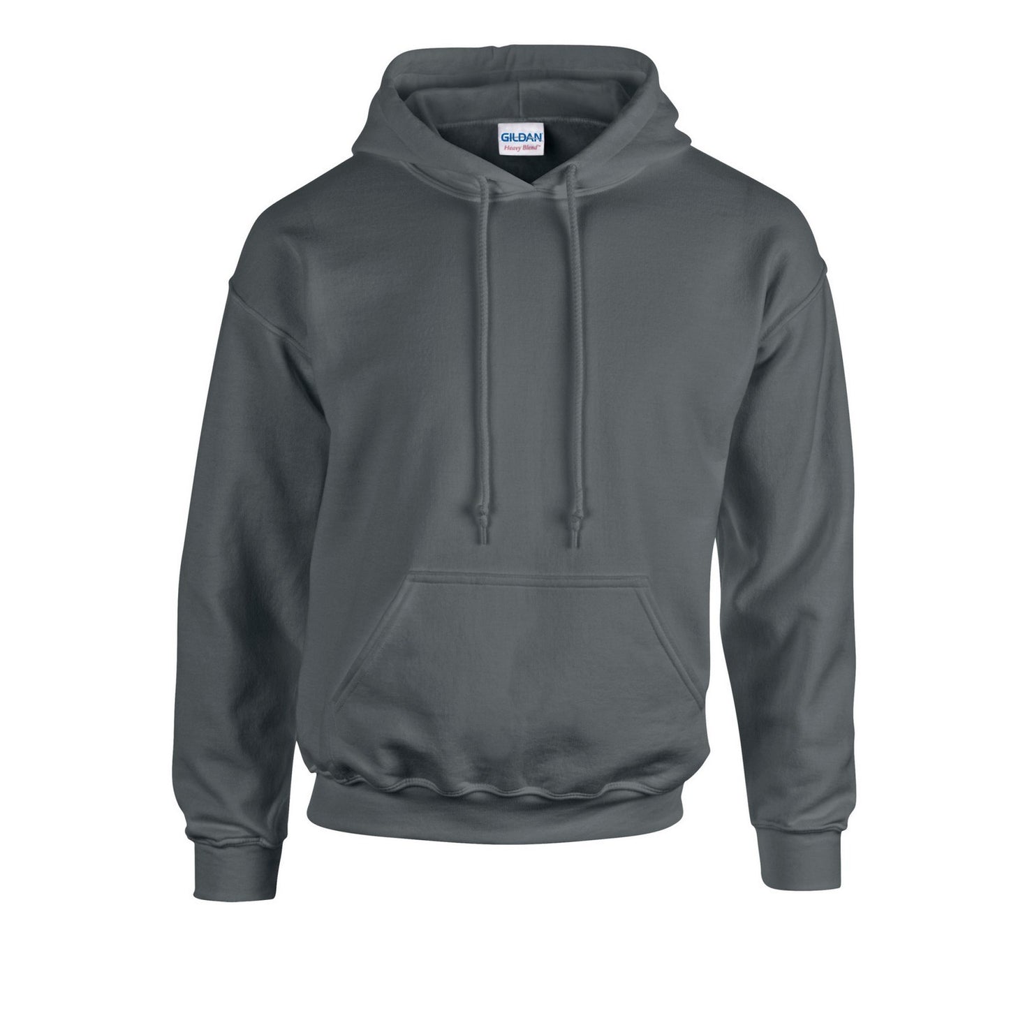 Charcoal - Front - Gildan Unisex Adult Heavy Blend Hoodie
