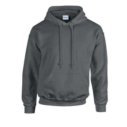 Charcoal - Front - Gildan Unisex Adult Heavy Blend Hoodie