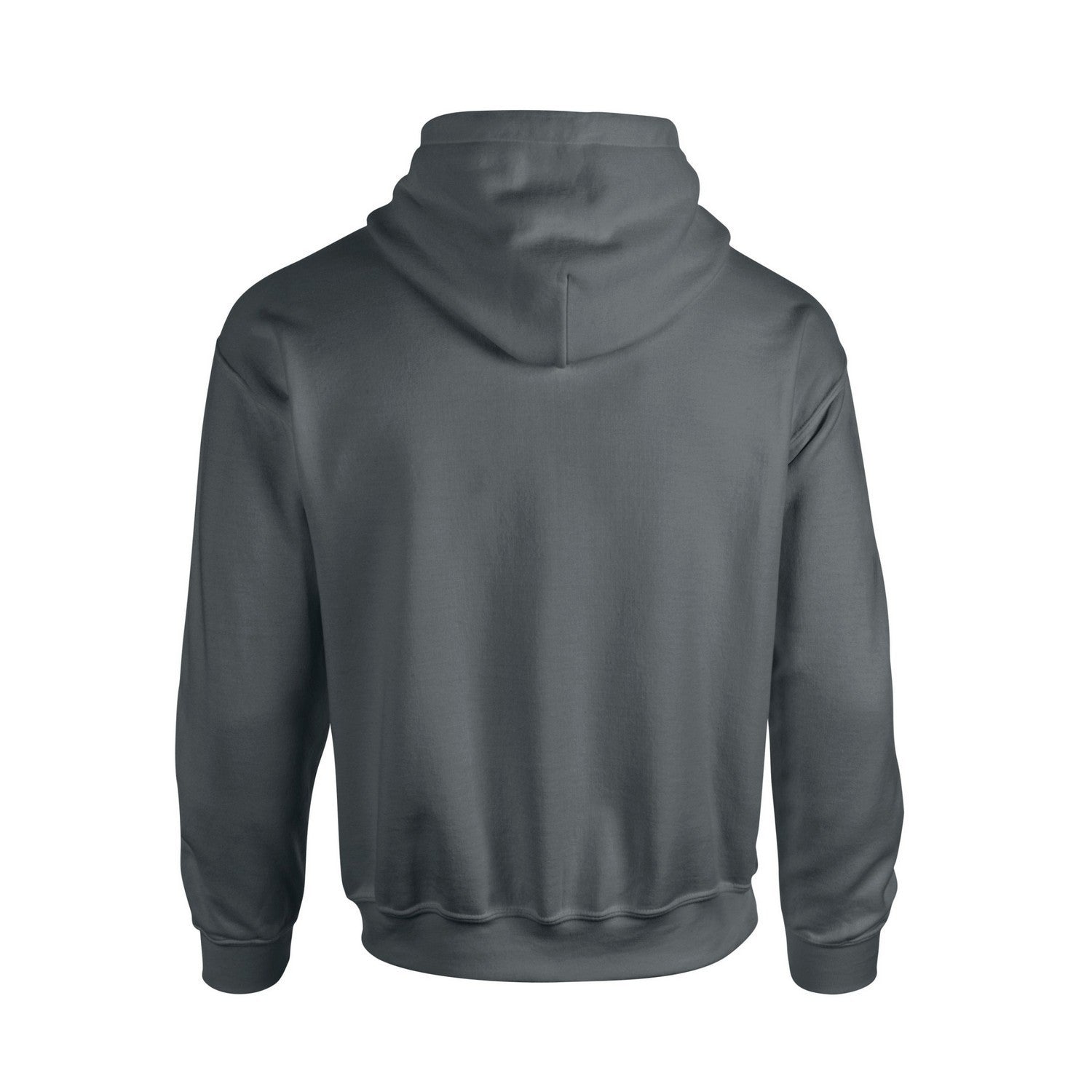 Charcoal - Back - Gildan Unisex Adult Heavy Blend Hoodie