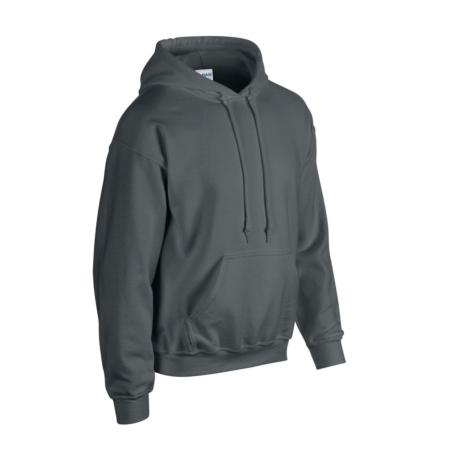 Charcoal - Side - Gildan Unisex Adult Heavy Blend Hoodie