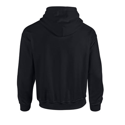 Black - Back - Gildan Unisex Adult Heavy Blend Hoodie