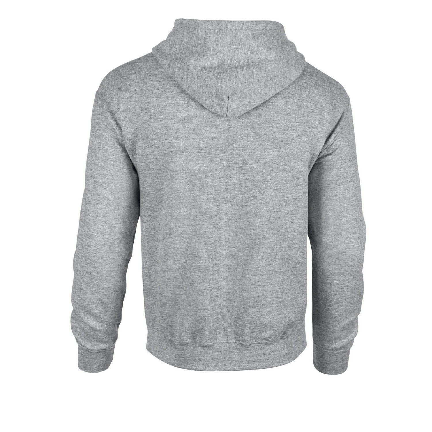 Sports Grey - Back - Gildan Unisex Adult Heavy Blend Full Zip Hoodie