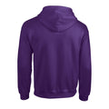 Purple - Back - Gildan Unisex Adult Heavy Blend Full Zip Hoodie