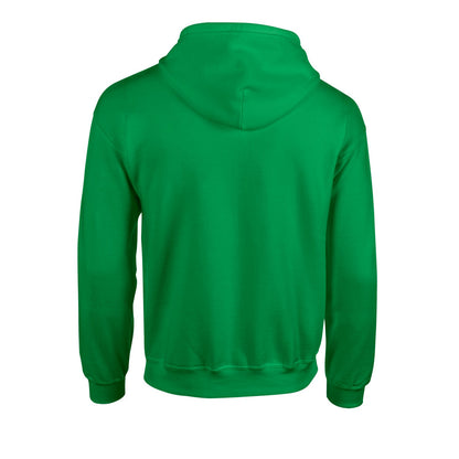 Irish Green - Back - Gildan Unisex Adult Heavy Blend Full Zip Hoodie