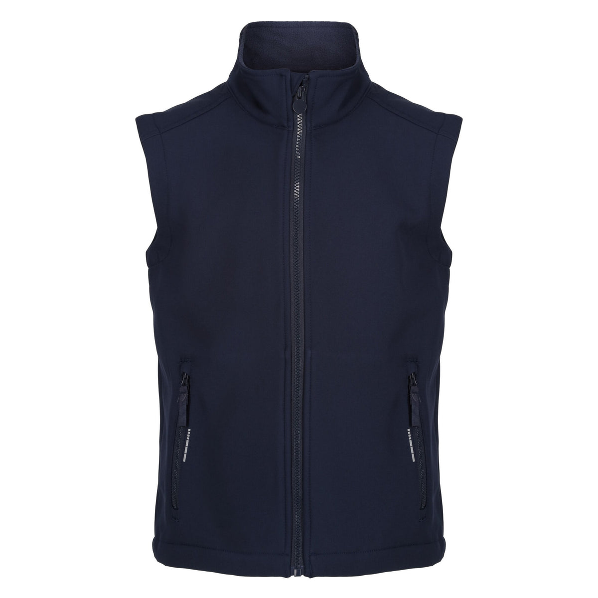 Navy-Navy - Front - Regatta Childrens-Kids Ablaze Softshell Body Warmer