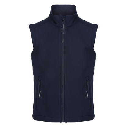 Navy-Navy - Front - Regatta Childrens-Kids Ablaze Softshell Body Warmer
