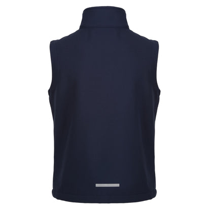 Navy-Navy - Back - Regatta Childrens-Kids Ablaze Softshell Body Warmer
