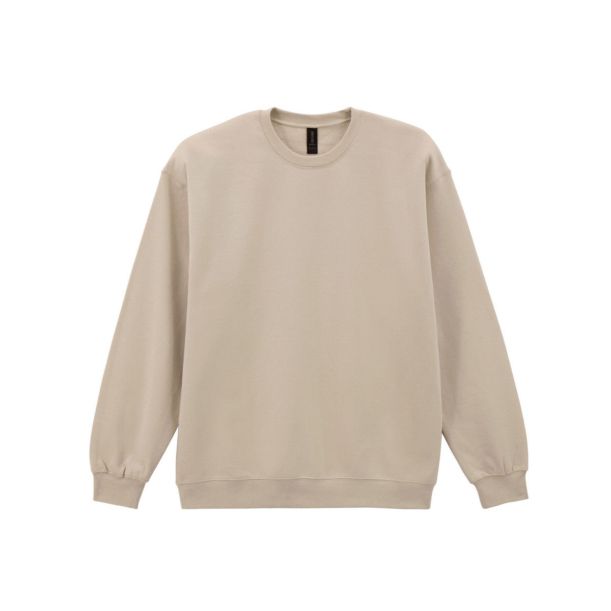 Sand - Front - Gildan Unisex Adult Softstyle Midweight Fleece Sweatshirt