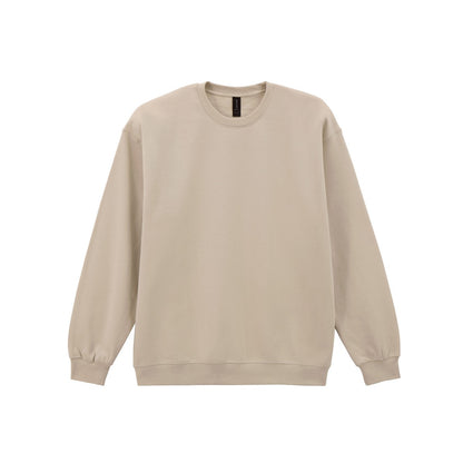 Sand - Front - Gildan Unisex Adult Softstyle Midweight Fleece Sweatshirt