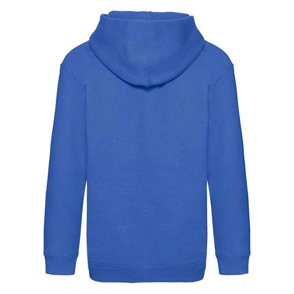 Royal Blue - Back - Fruit of the Loom Childrens-Kids Premium Hoodie