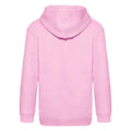 Light Pink - Back - Fruit of the Loom Childrens-Kids Premium Hoodie