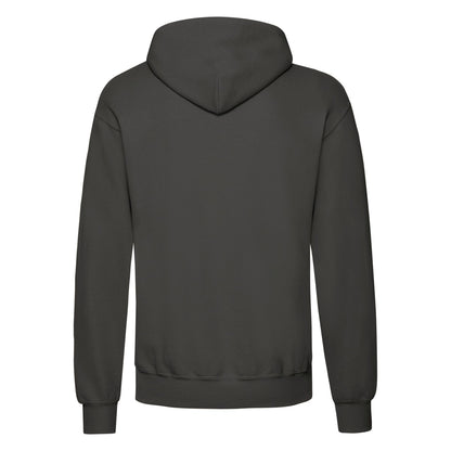 Light Graphite - Back - Fruit of the Loom Mens Classic Hoodie