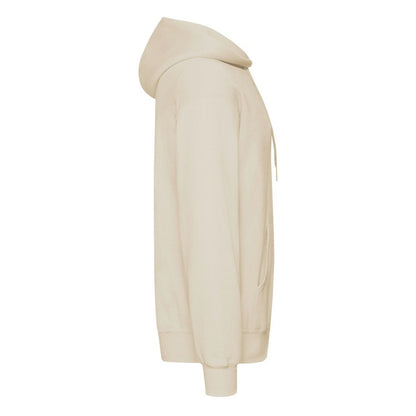 Natural - Side - Fruit of the Loom Mens Classic Hoodie