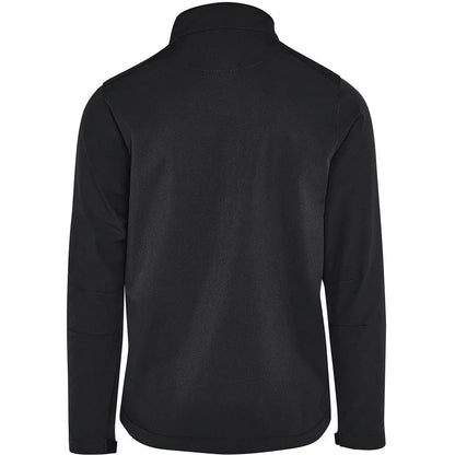 Black - Back - SG Mens Signature Tagless Soft Shell Jacket