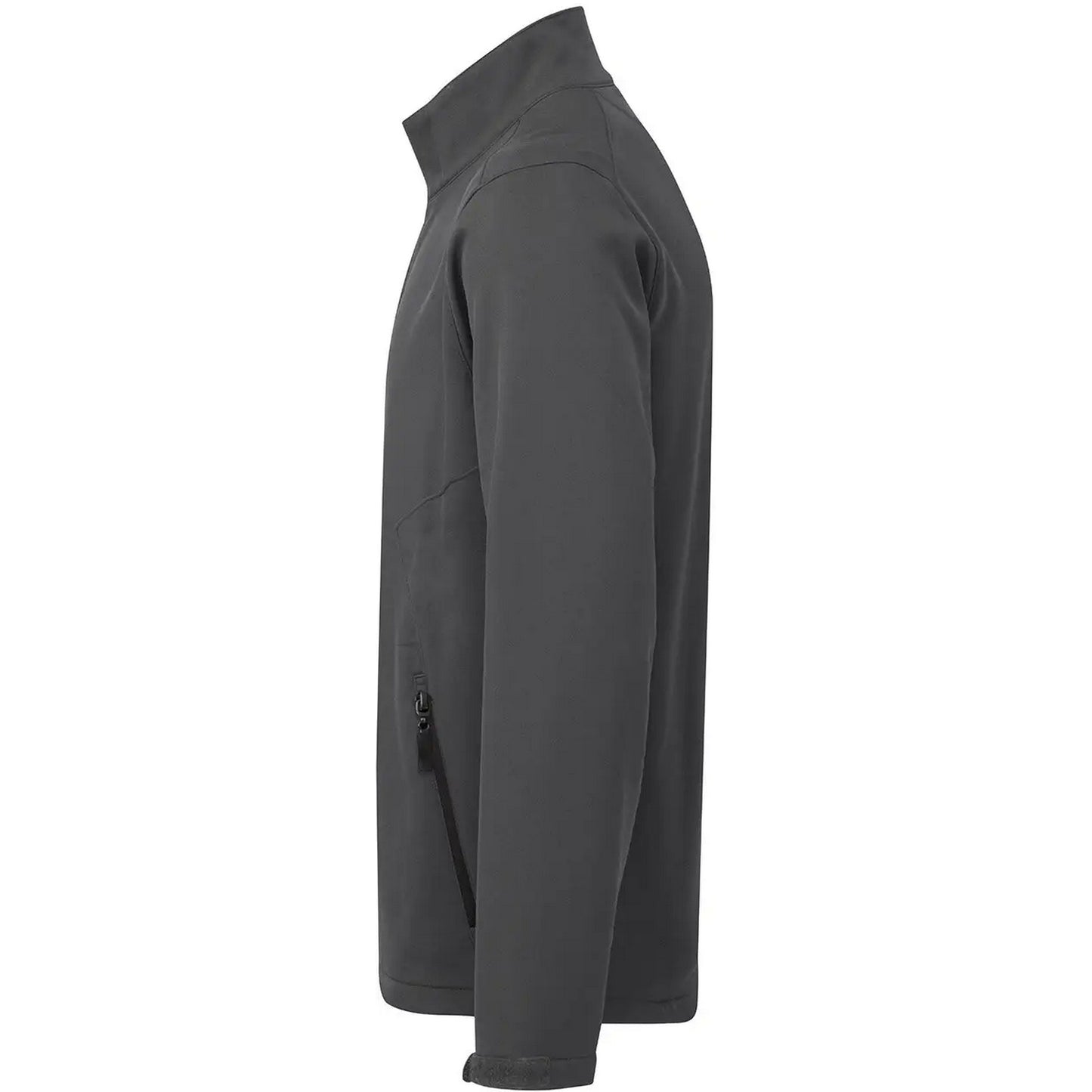 Charcoal - Side - SG Mens Signature Tagless Soft Shell Jacket
