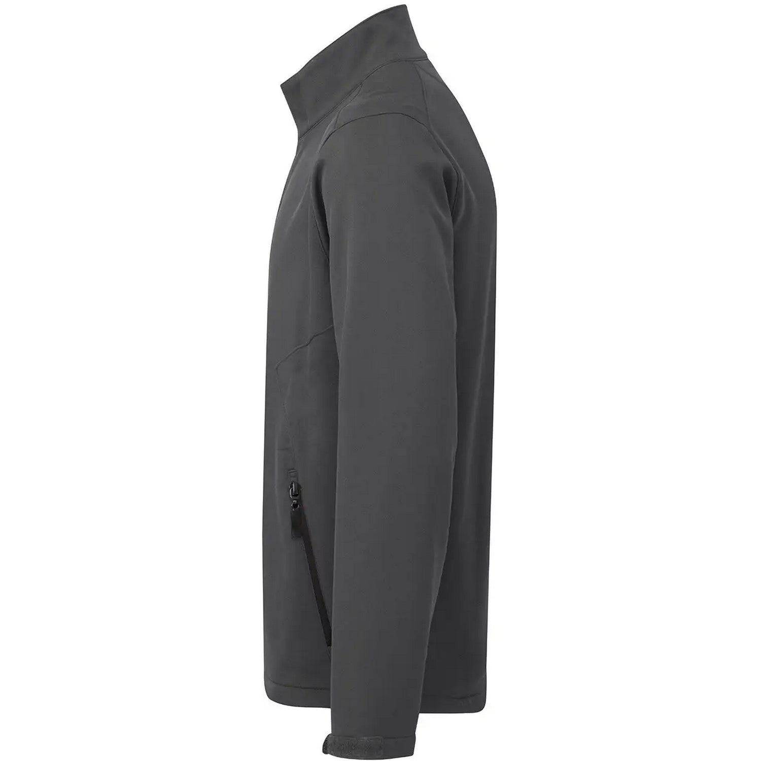 Charcoal - Side - SG Mens Signature Tagless Soft Shell Jacket